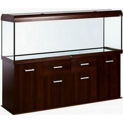 Diversa Solid LED akvarijný komplet vypuklý Orech 960 l