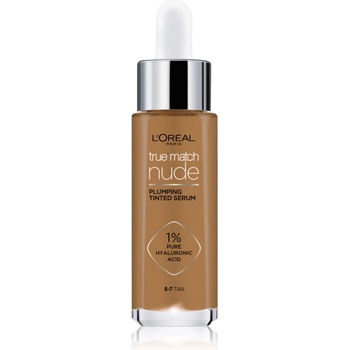 L'Oréal True Match Nude Plumping Tinted Serum серум да уеднакви цвета на кожата цвят 6-7 Tan 30ml