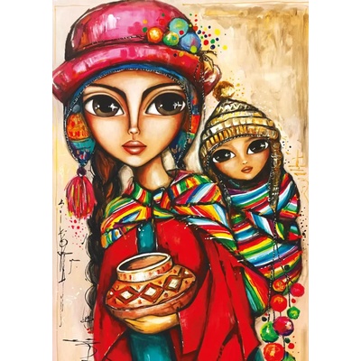 Magnolia - Puzzle Lerda: Mom and Girl - 1 000 piese