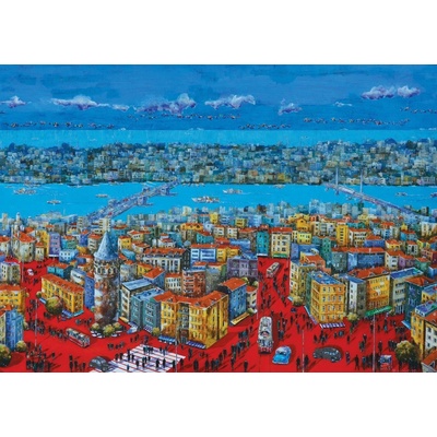 Art Příběh Istanbulu 1000 dielov