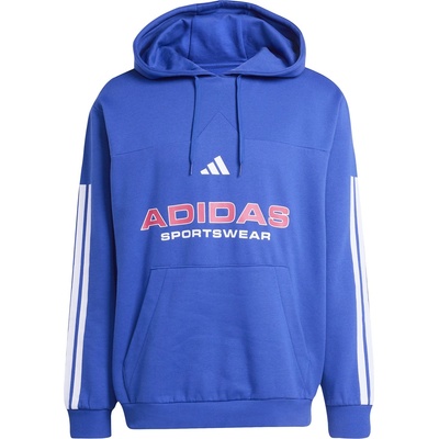 Adidas Суичър Adidas House of Tiro Nations Pack Hoodie Adults - Dk Blue/White