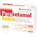 Paracetamol/Kofein Dr.Müller Pharma 500 mg/65 mg tablety tbl.20 x 500 mg/65 mg