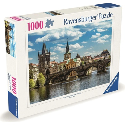 Ravensburger Praha: Pohled na Karlův most 1000 dílků