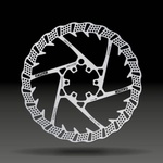 GALFER Спирачен диск galfer велосипед disc shark 180мм 2.0мм 6-болта