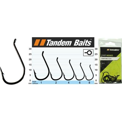 SPORTS Stiff Rig Hook Tandem Baits vel.1 10 ks