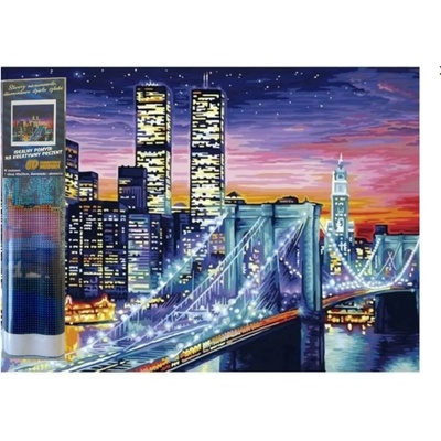 Norimpex Diamantové malování Noční New York 30 x 40 cm – Sleviste.cz