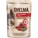 Shelma Cat s hovädzím paradajkami a bylinkami v omáčke 85 g