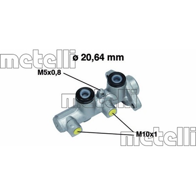 Hlavný brzdový válec METELLI 05-0513