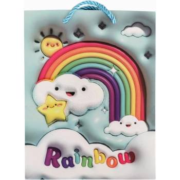 Image 1 of Raya Toys Хартиена торбичка за подарък с 3D принт Raya Toys Sky S, 23 см