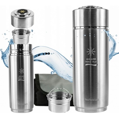 EHM Energy Flask 380 ml stříbrná/šedá