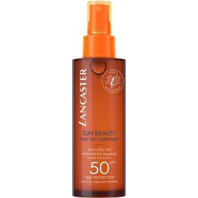 Lancaster Sun Beauty Fast Tan Optimizer Satin Dry Oil SPF50 150 ml