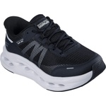 Skechers Маратонки Skechers Max Cushioning Glide Step Running Shoes - Blk Syn/Wht Tr