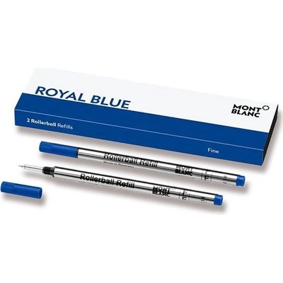 Montblanc Náplň do rolleru 2 ks Royal Blue šíře F 124501
