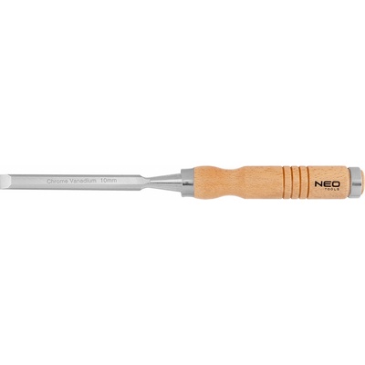 NEO TOOLS Dláto 10 mm, dřevěná rukojeť