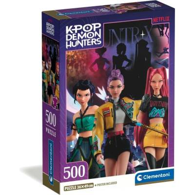 Clementoni K-pop Lovkyne démonov Huntrix 500 dielov