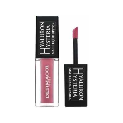 Dermacol Hyaluron Hysteria Matte Liquid Lipstick tekutý rúž so zmatňujúcim účinkom No,01 4,5 ml