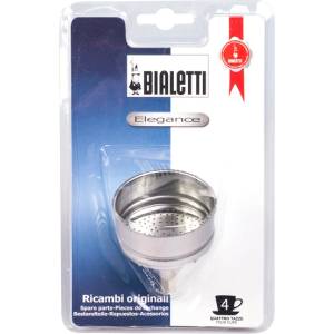Bialetti Фуния за Bialetti от неръждаема стомана за 4 чаши (4tz)