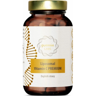Puravia LABS Lipozomálny Vitamín C+ Premium 60 kapsúl
