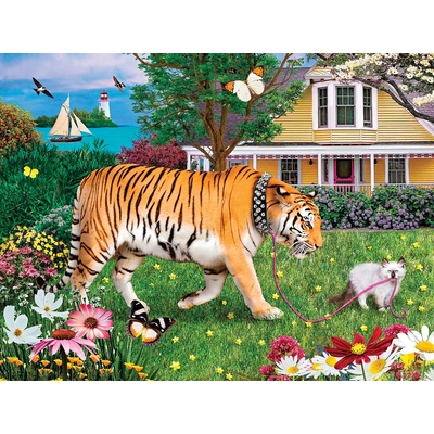 SunsOut - Puzzle The Tiger Walk - 500 piese
