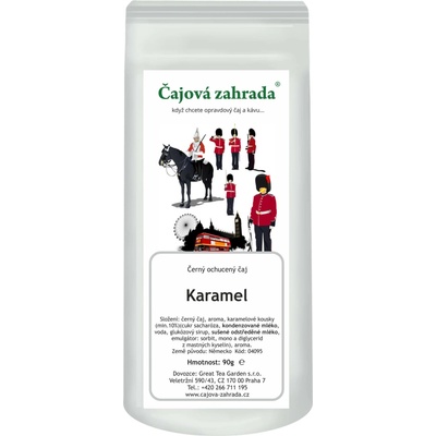 Čajová zahrada Karamel černý ochucený čaj 1 kg