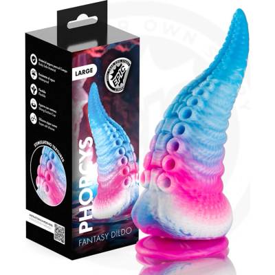 Epic Phorcys Big Size silikónové dildo s prísavkou 20,5 x 8,3 cm