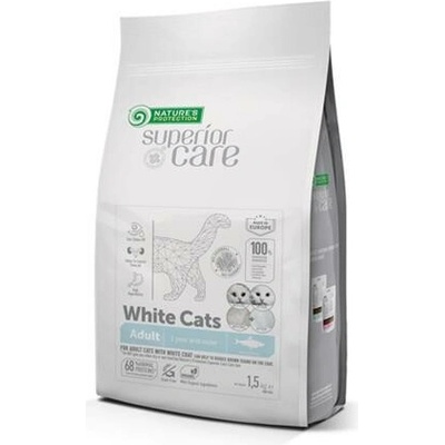 Natures P Superior care white cat GF adult herring all breed 1,5 kg