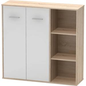  Шкаф, дъб сонома/бял, maurus new ma32