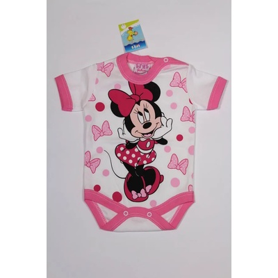 БЕЙБ ФЕШЪН ЕООД Боди с къс ръкав Мини Маус, 56, 62, 68