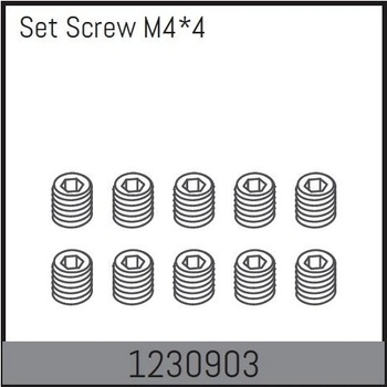 Absima 1230903 Set Screw M4*4 10