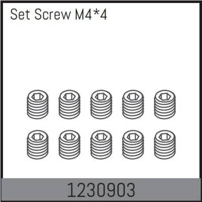 Absima 1230903 Set Screw M4*4 10