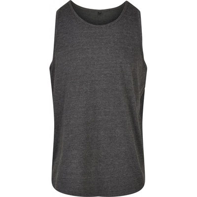 Build Your Brand pánske tielko BB011 charcoal heather