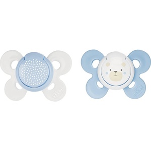 Chicco Physio Comfort 2-6 m биберон Boy-Bear/Dots 2 бр