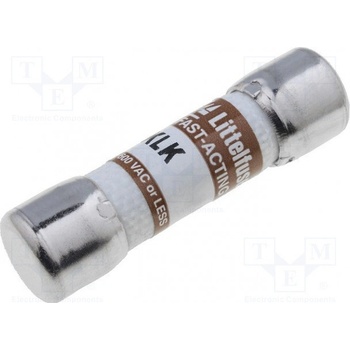 LITTELFUSE 0KLK015.T Pojistka: tavná; rychlá; 15A; 600VAC; keramická,kulatý,průmyslová