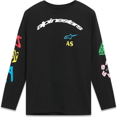 Alpinestars tričko Brundo CSF dlhý rukáv čierne