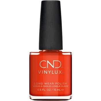 CND Vinylux Дълготраен лак за нокти, Electric Orange, 15 ml