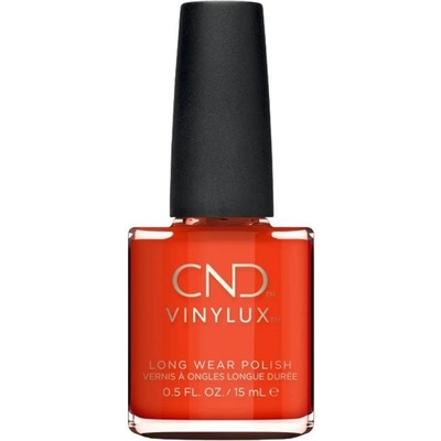 CND Vinylux Дълготраен лак за нокти, Electric Orange, 15 ml