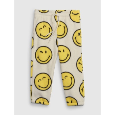 GAP Бебешки унисекс флийс спортни панталони Gap × SmileyWorld® GAP GAP | Bezhov | Момчешки | 98