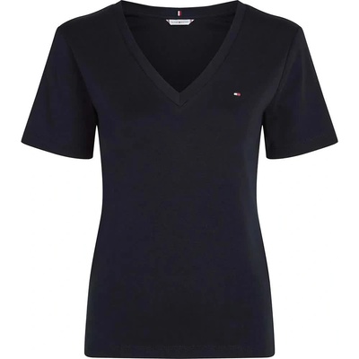 Tommy Hilfiger Тениска Tommy Hilfiger Slim Cody short sleeve v neck T-shirt - Blue