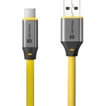 Tactical FAT MAN 2.0 USB кабел за данни - Type-C, 100 см, ЛИМОННОЖЪЛТО 57983127952 (57983127952)