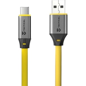 Tactical FAT MAN 2.0 USB кабел за данни - Type-C, 100 см, ЛИМОННОЖЪЛТО 57983127952 (57983127952)