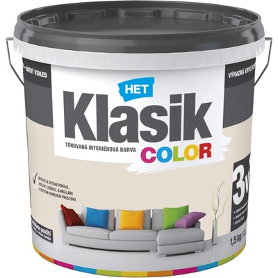 Het Klasik Color 0218 bežový pieskový 1,5kg