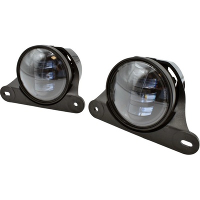 Sada LED hmlových svetiel, Dračí štýl, Predný nárazník na 10th Anniversary, Jeep Wrangler JK