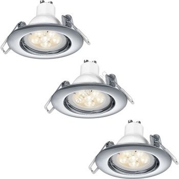 TRIO - К-кт 3бр. led Димируеми лунички за вграждане led/5, 5w/230v (lx0197)