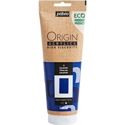 Pébéo Origin АКРИЛНА боя Primary Cyan 240 ml 1 бр (817219)