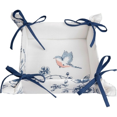 Textilné košíček na pečivo Early Bird - 35 * 35 cm - Clayre & Eef