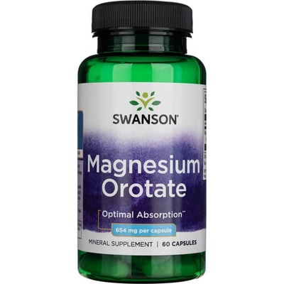 Swanson Magnesium Orotate 40 mg 60 kapsúl