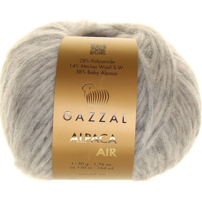 Gazzal Alpaca Air 78 světle šedá