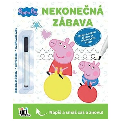 Nekonečná zábava Prasátko Peppa Napiš a smaž zas a znovu!
