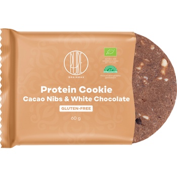 BrainMax Pure Pure® Protein Cookie, Какаови зърна & Бял шоколад, БИО, 60 г