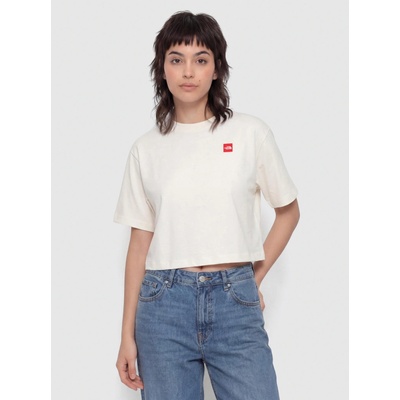 The North Face Tnf Red Box Boxy white dune